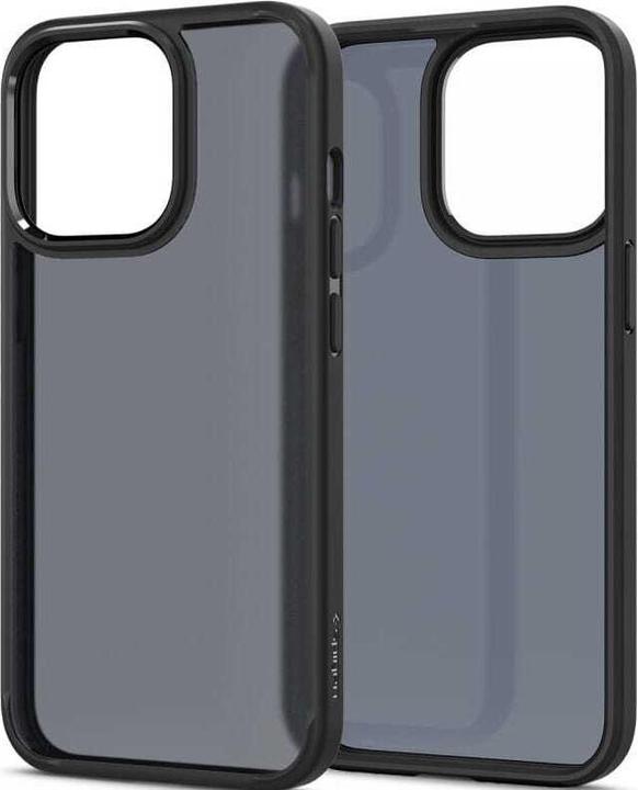 Actual product image Spigen ULTRA HYBRID IPHONE 13 PRO MAX MATTE FROST Black (Apple iPhone 13 Pro Max)
