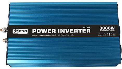 Produktbild Rs Pro Spannungswandler, 12V / 230V 3000W Reine Sinuswelle