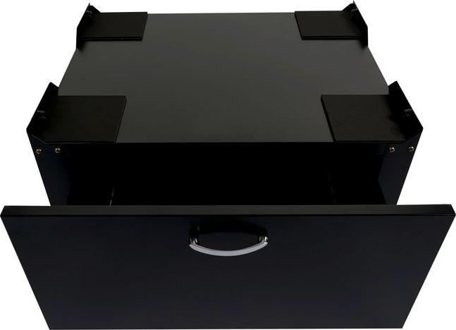 Immagine prodotto Mendler Base per lavatrice, basamento a zoccolo con telaio rialzato, cassetto 33x61x52cm nero