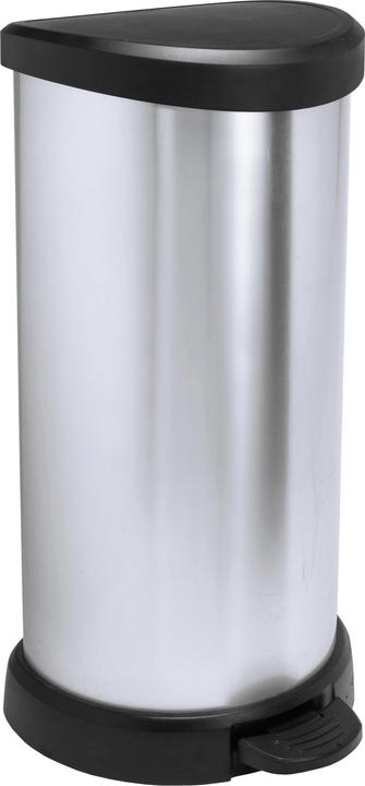 Produktbild Curver DECOBIN Mülleimer 40,0 l silbermetallic (40 l)