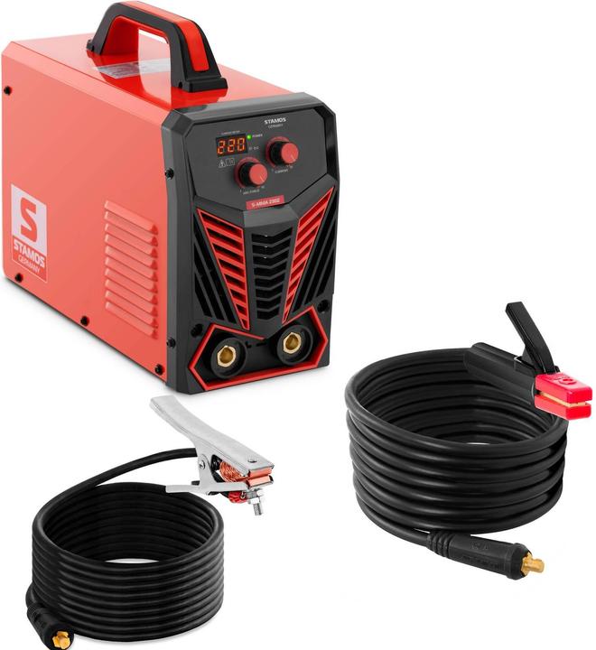 Produktbild Stamos Elektroden Schweissgerät E-Hand-Schweissgerät 220 A Duty Cycle 60 % Hot Start IGBT
