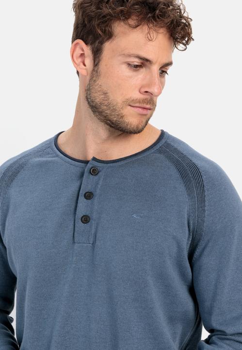 Immagine prodotto Camel Active Camicia Henley in cotone biologico certificato (S)