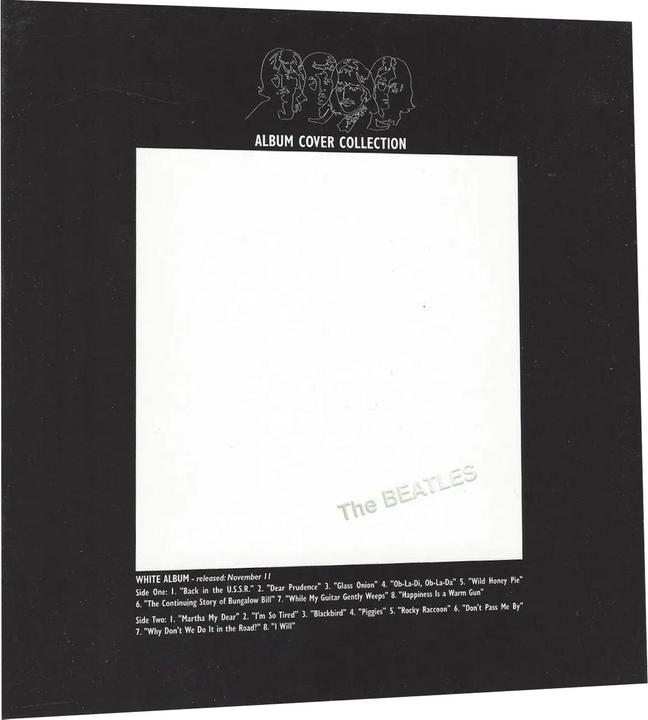 Image du produit The Beatles - Carte de voeux WHITE (1 x)