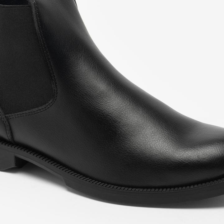 Produktbild Fouganza Reitstiefeletten 500 Damen/Herren schwarz (39)