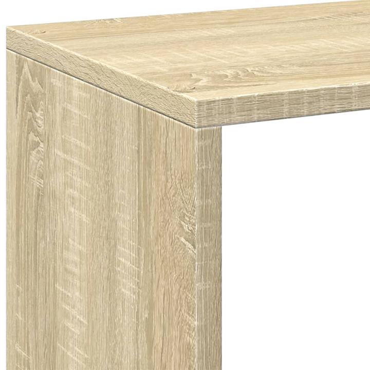 Produktbild VidaXL Raumteiler Bücherregal Standregal Büroregal Würfelregal Sonoma-Eiche (69.5 x 29 x 103.5 cm)