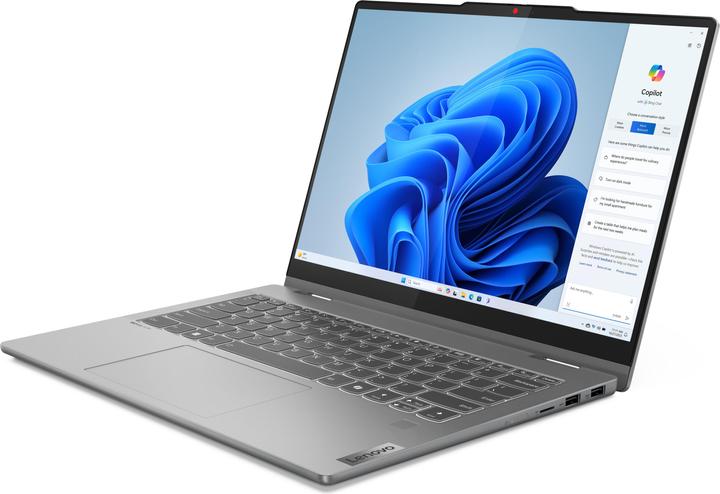 Actual product image Lenovo IdeaPad 5 2-in-1 14AHP9 (14", AMD Ryzen 7 8845HS, 16 GB, 512 GB, DE)