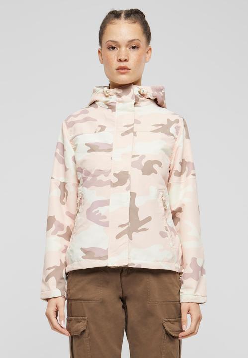 Produktbild Brandit Damen Frontzip Windjacke Grösse XXL Farbe Candy/Tarnmuster (XXL)
