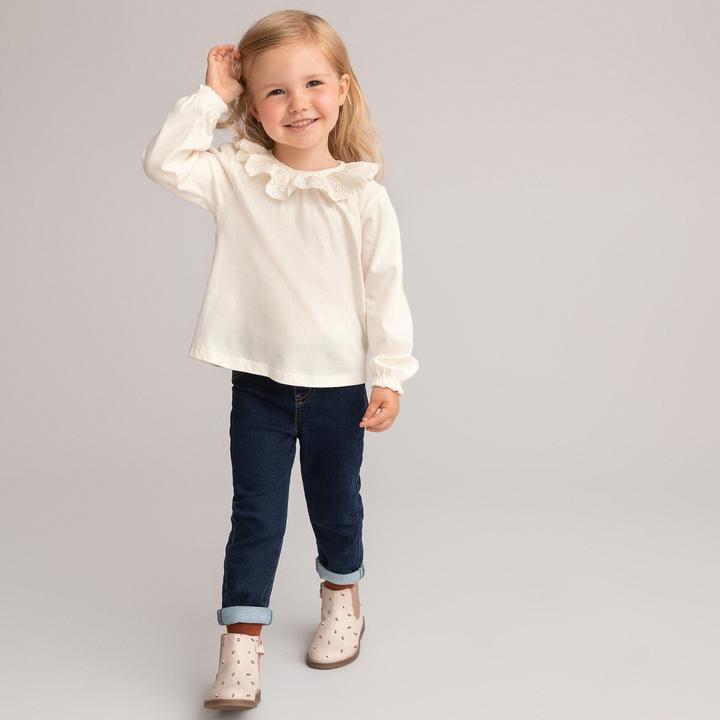 Produktbild La Redoute Collections 2er-Pack Shirts Signature mit Volantkragen (80)