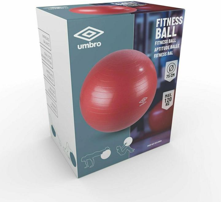 Actual product image Umbro Fitness ball D75cm Red (75 cm)
