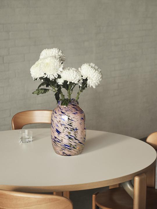 Actual product image HAY - Splash Vase Round L - Pink and blue (541361) (1 x)