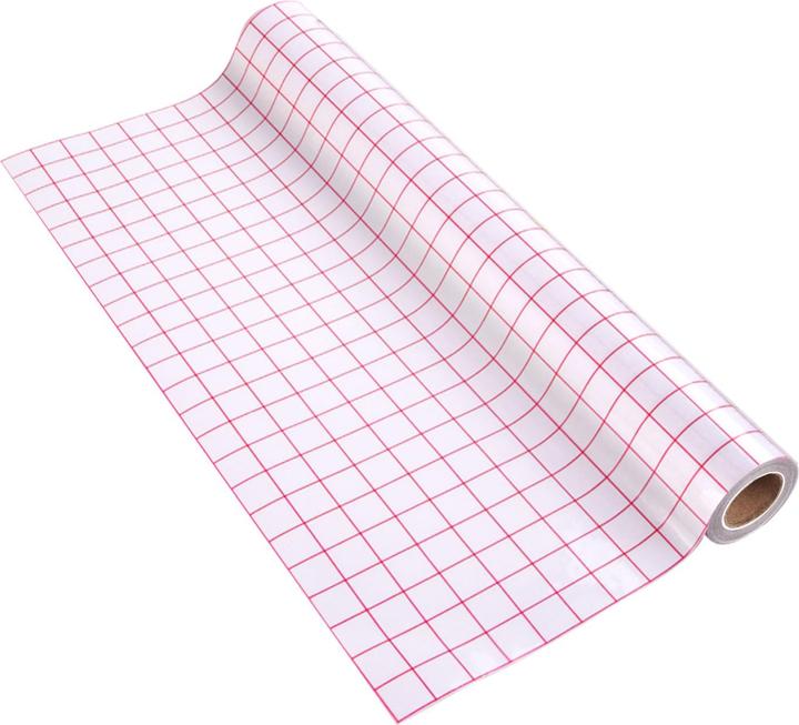 Actual product image Loklik Grid Transfer Tape Roll - 15m - Red