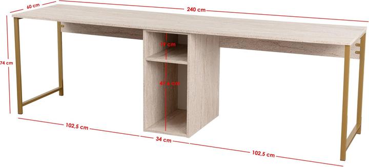 Produktbild Skye Decor Twin (240 x 74 x 60 cm)