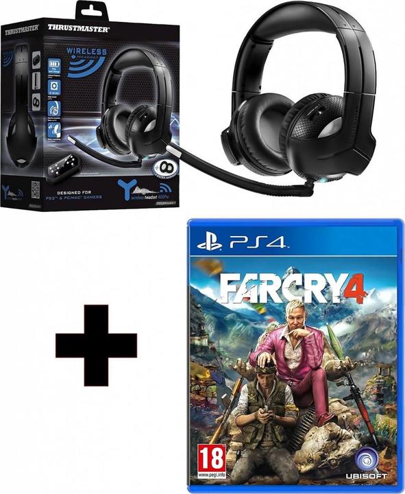 Produktbild Thrustmaster Bundle "Far Cry 4" für Playstation (Kabelgebunden)