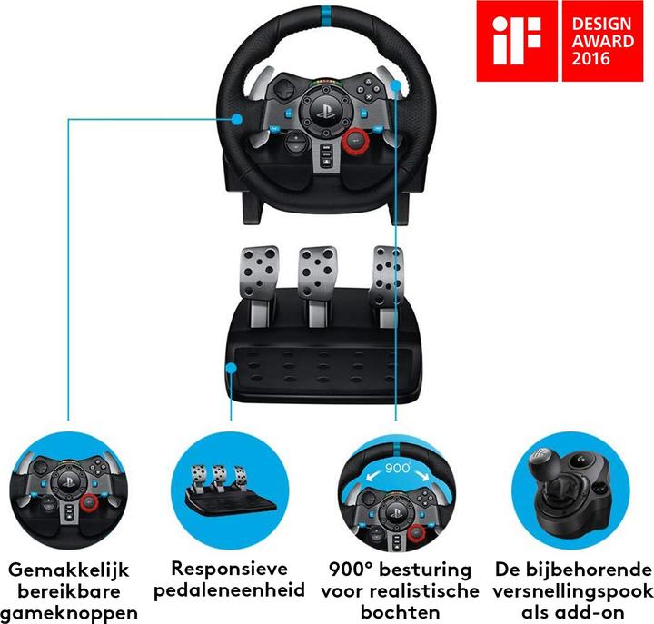 Produktbild Logitech G G29 Driving Force (PlayStation, PC) (PS3, PS4, PS5, PC)