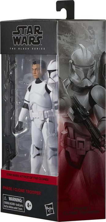 Actual product image Hasbro Star Wars Episode II Black Series Phase I Clone Trooper