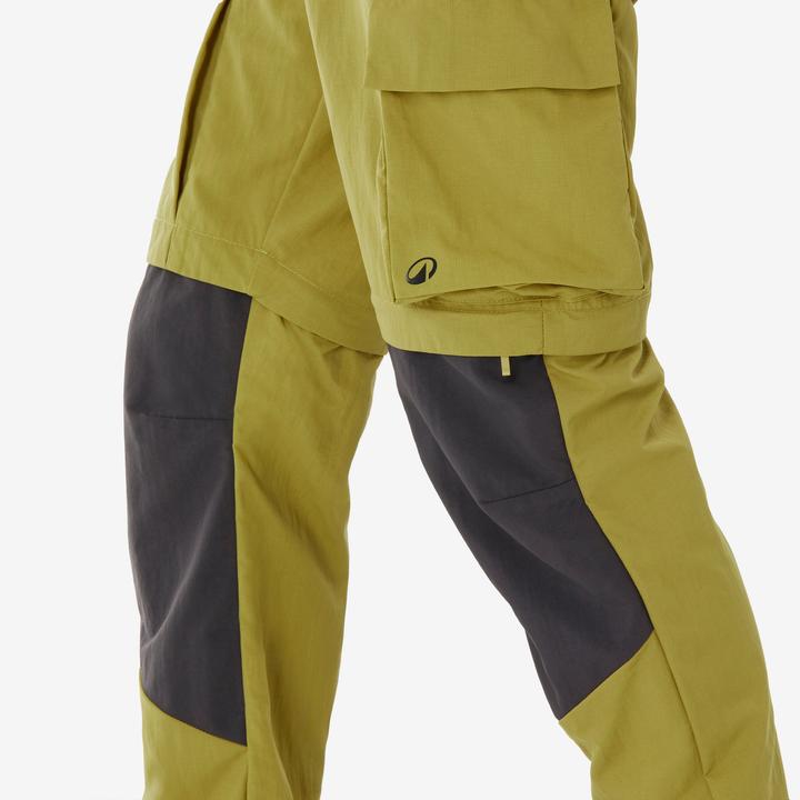 Image du produit Quechua Pantalon modulable de randonnée enfant 7-15 ans, MH500 khaki jaune (10, 11, 12)