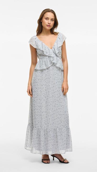 Produktbild Vila Ärmelloses Rüschen Maxikleid (38)