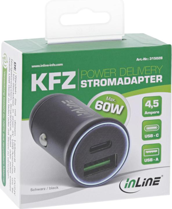 Actual product image InLine Battery charger