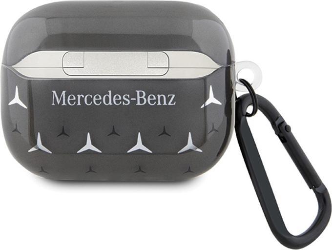 Produktbild Mercedes-Benz Mercedes MEAP28DPMGS AirPods Pro 2 cover czarny/black Large Star Pattern (Kopfhörer Tasche)