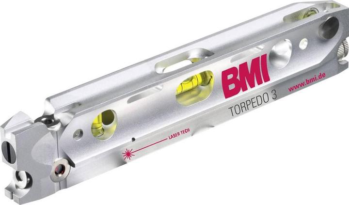 BMI 650024635M-SET Niveau à bulle laser (650024635M-SET) (24 cm)