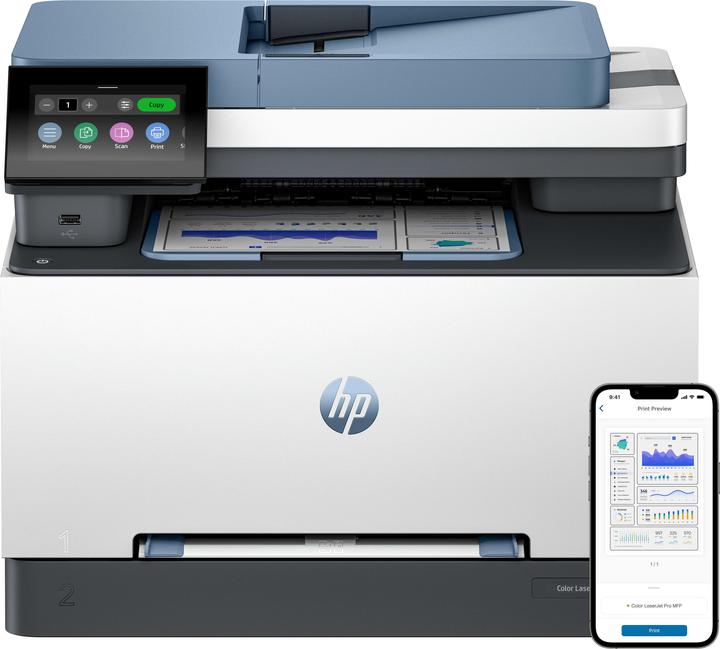 HP Color LaserJet Pro MFP 3302fdn (Laser, Couleur)