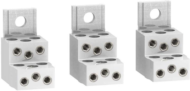 Schneider Electric Terminal set 6 X 1.5-35mm² ALTil NSX100-250, set of 3 pieces.