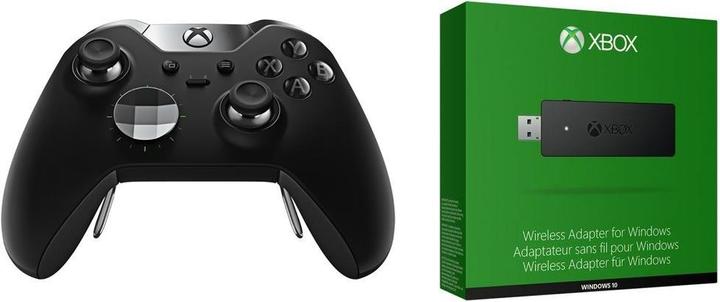 Microsoft Elite Controller + Wireless Adapter for Windows (PC)