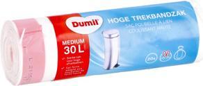 Produktbild Dumil Abfallbeutel 30L Hoch mit Zugband 20 St (20 x, 30 l)