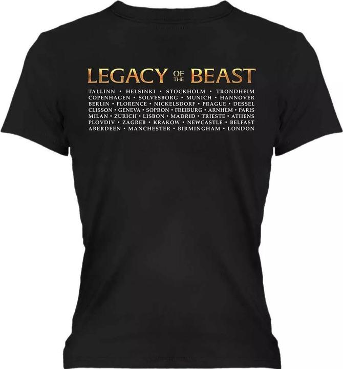Image du produit Iron Maiden - T-shirt LEGACY OF THE BEAST TOUR - Femme (M)