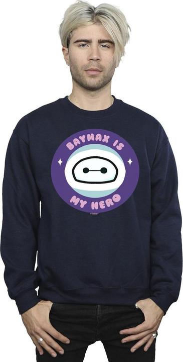 Immagine prodotto Disney Big Hero 6 Baymax My Hero Pocket Felpa Uomo (S)