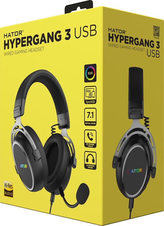 Produktbild Hator Hypergang 3 USB (Kabelgebunden)