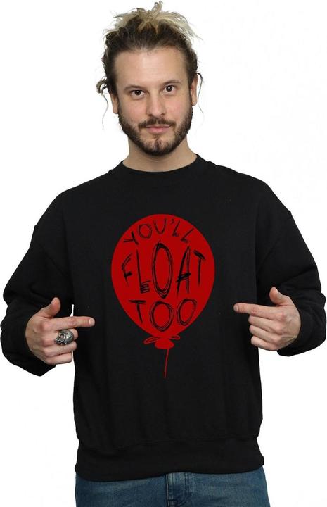 Image du produit Universal Textiles - Sweat PENNYWISE YOU'LL FLOAT TOO - Homme (XL)