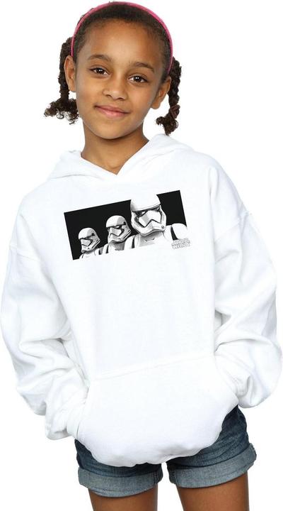 Actual product image Star Wars Girls The Rise Of Skywalker Troopers Band Hoodie (140, 146)