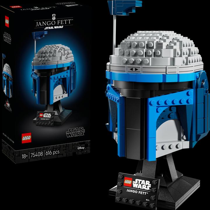 Produktbild LEGO Jango Fett™ Helm (75408, LEGO Star Wars)