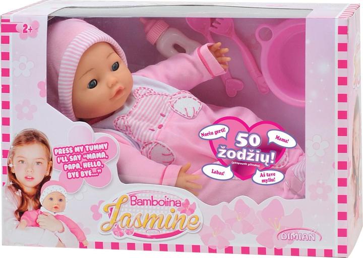 Actual product image Komelon BAMBOLINA talking doll Jasmine (LT 50 words), BD358LT