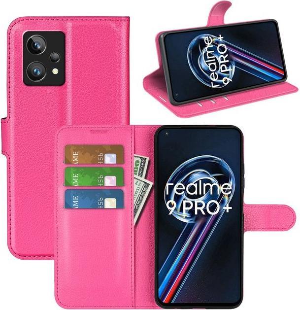 Actual product image MU Classic Litchi Leather Bookcover Series (Realme 9 Pro+)