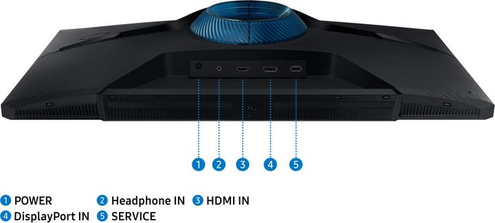 Actual product image Samsung ODYSSEY G3 G30D (1920 x 1080 pixels, 27")
