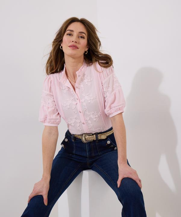 Produktbild Joe Browns Frilly Neck Broderie Embroidered Blouse (16)