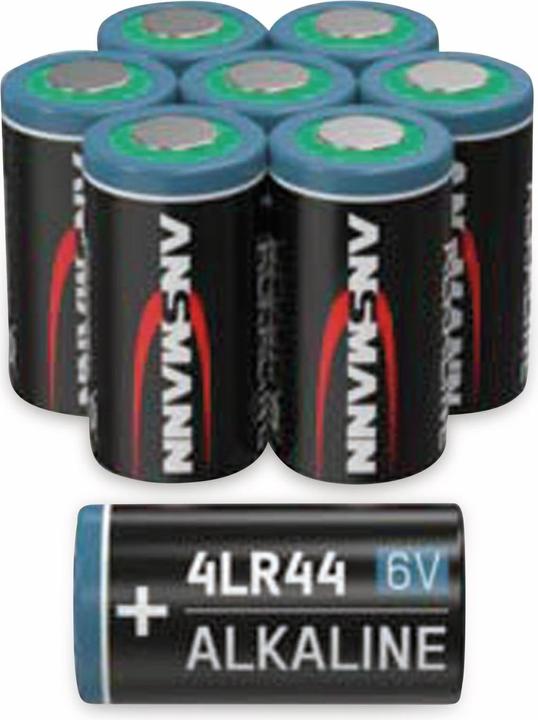 Immagine prodotto Ansmann ANS 1520-0014 - Batteria alcalina 4LR44 confezione da 8 - Batteria - 4LR 44 (8 pz., 4LR44)