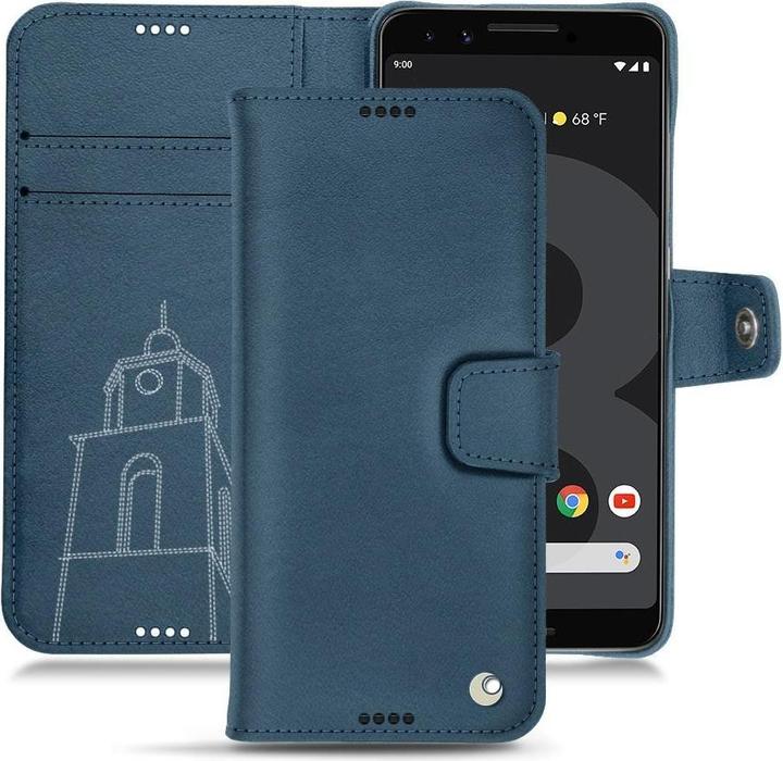 Actual product image Noreve Leather case wallet (Google Pixel 3)