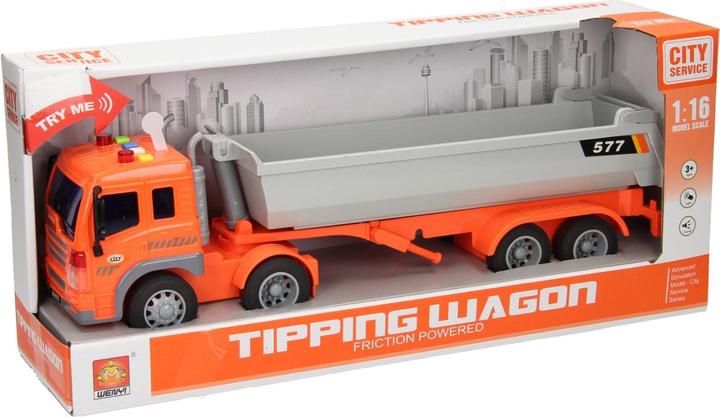 Image du produit Camion avec conteneur à déchets