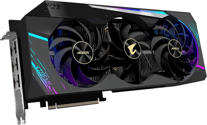Actual product image Gigabyte AORUS GeForce RTX 3080 XTREME 10G LHR (10 GB)