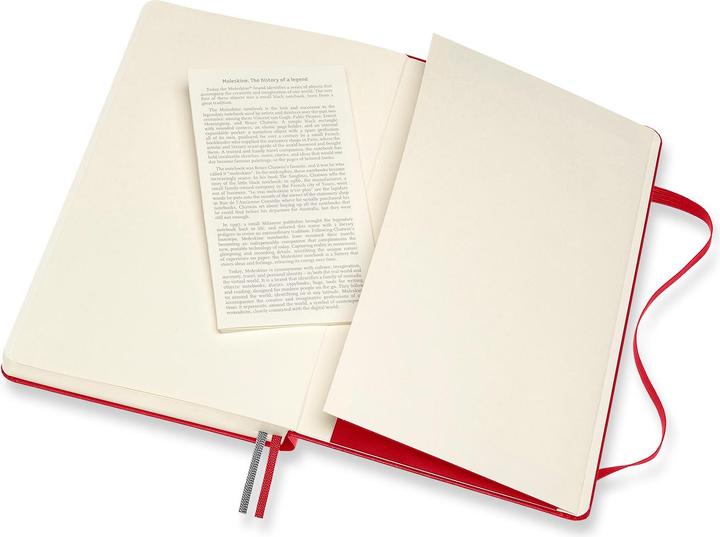 Actual product image Moleskine Notebook HC L/A5 (Plain, Hardcover)