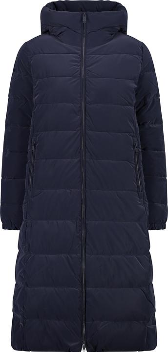 CMP Campagnolo Women's Long Coat Fix Hood Nylon Silk Touch (44, XL)