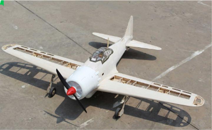 Image du produit Seagull Models a6m2 zero 67" master scale kit edition kit bois warbird (Planeur)