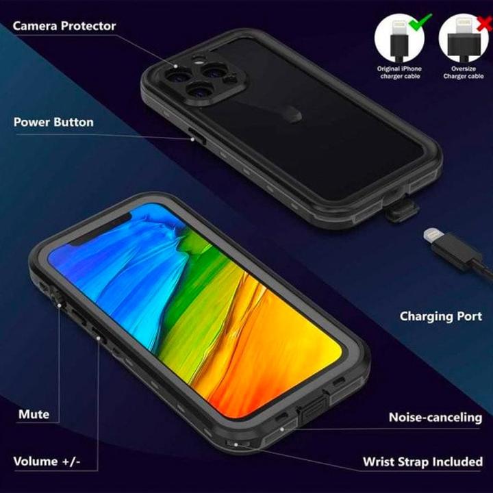 Produktbild Redpepper iPhone 12 Pro Wasserdichte Schutzhülle IP68 (Apple iPhone 12 Pro)