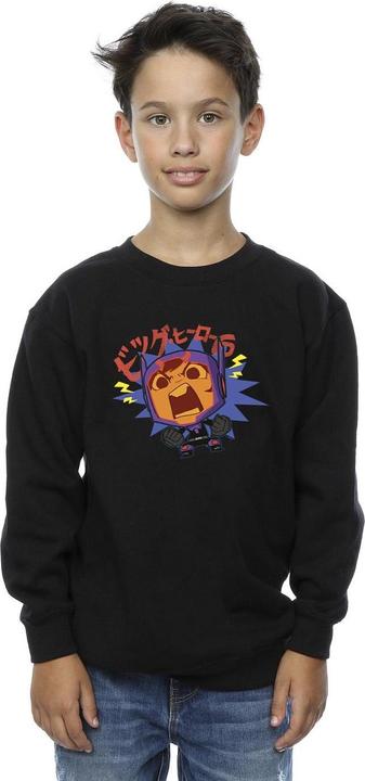 Image du produit Disney - Sweat BIG HERO BAYMAX HIRO ANGRY MANGA - Garçon (152, 158)