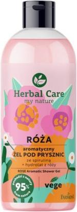 Farmona Herbal Care Rose Aromatic Shower Gel mit Spirulina 500ml F (500 ml)