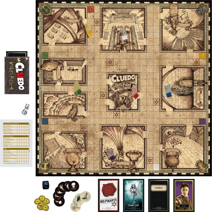 Produktbild Hasbro Gaming Cluedo: Wizarding World Harry Potter (Deutsch)