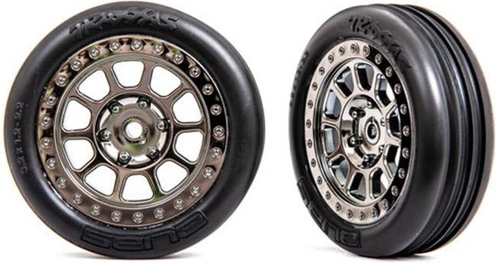 Produktbild Traxxas Alias Reifen Auf Felge Bandit 2.2 Schwarz-Chrom Vo Medium (2)